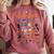 Halloween Alphabet ABCs Learning Kindergarten Teacher Comfort Colors Sweatshirt Crimson Halloween Alphabet ABCs Learning Kindergarten Teacher Comfort Colors Sweatshirt Crimson