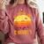 Halloween Costume Teacher Love Brains Zombie Comfort Colors Sweatshirt Crimson