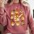 Halloween PE Teacher Costume Ghost Physical Education Comfort Colors Sweatshirt Crimson Halloween PE Teacher Costume Ghost Physical Education Comfort Colors Sweatshirt Crimson