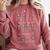 Halloween Skeleton Math Fraction Teacher Men Women Comfort Colors Sweatshirt Crimson