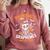 Halloween Skeleton Teacher Phonemes Graphemes Caffeine Lover Comfort Colors Sweatshirt Crimson