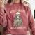 Halloween Weird Teachers Build Character Costume Men Women Comfort Colors Sweatshirt Crimson