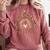Happy Fri-Yay Friday Lovers Fun Teacher Leopard Rainbow Men Women Girls Kids Comfort Colors Sweatshirt Crimson