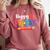 Happy Fri-Yay Friday Lovers Fun Teacher Life Weekend Comfort Colors Sweatshirt Crimson Happy Fri-Yay Friday Lovers Fun Teacher Life Weekend Comfort Colors Sweatshirt Crimson
