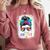 Happy Fri-Yay Friday Teacher Life Happy Friday Comfort Colors Sweatshirt Crimson