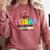 Happy Friyay Teacher School Friday Weekend Vibes Comfort Colors Sweatshirt Crimson Happy Friyay Teacher School Friday Weekend Vibes Comfort Colors Sweatshirt Crimson