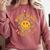 Happy To See Your Face Retro Happy Teacher Back To School Comfort Colors Sweatshirt Crimson Happy To See Your Face Retro Happy Teacher Back To School Comfort Colors Sweatshirt Crimson