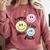 Happy To See Your Face Smile Face Teacher Back To School Comfort Colors Sweatshirt Crimson Happy To See Your Face Smile Face Teacher Back To School Comfort Colors Sweatshirt Crimson