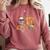 Haunted By 6-7 Teacher Halloween 67 Comfort Colors Sweatshirt Crimson Haunted By 6-7 Teacher Halloween 67 Comfort Colors Sweatshirt Crimson