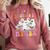 Haunted By My TBR Cute Ghosts Book Reading Teacher Halloween Comfort Colors Sweatshirt Crimson Haunted By My TBR Cute Ghosts Book Reading Teacher Halloween Comfort Colors Sweatshirt Crimson