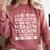 Health Teacher Tshirt Appreciation For Men Women Comfort Colors Sweatshirt Crimson