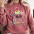 Hello 5th Grade Boy Girl Teacher Back To School 5th Grade Comfort Colors Sweatshirt Crimson