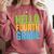 Hello Fourth Grade Shirt 4th Grade Boy Girl Student Teacher Comfort Colors Sweatshirt Crimson