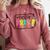 Hello Pre-K Team Preschool Teacher Kids Back To School Comfort Colors Sweatshirt Crimson Hello Pre-K Team Preschool Teacher Kids Back To School Comfort Colors Sweatshirt Crimson