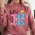 Hello TK Transitional Kindergarten Back To School Teacher Comfort Colors Sweatshirt Crimson