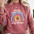 Helping Tiny Humans To Do Big Things Teacher Women Comfort Colors Sweatshirt Crimson Helping Tiny Humans To Do Big Things Teacher Women Comfort Colors Sweatshirt Crimson