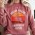 Hocus Pocus Everybody Focus Witch Halloween Teacher Women Comfort Colors Sweatshirt Crimson