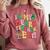 In My Holly Xmas Jolly Teacher Era Teacher Vibes Christmas Comfort Colors Sweatshirt Crimson In My Holly Xmas Jolly Teacher Era Teacher Vibes Christmas Comfort Colors Sweatshirt Crimson