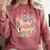 House Of Courage Flowers RCA School Teacher Student Tee Comfort Colors Sweatshirt Crimson