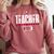Humor Teacher Empty Battery Power Men Women Comfort Colors Sweatshirt Crimson Humor Teacher Empty Battery Power Men Women Comfort Colors Sweatshirt Crimson