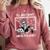I'Ll Just Wait Until It's Quiet Halloween Teacher Mom Comfort Colors Sweatshirt Crimson