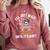 I’Ll Just Wait Until It’s Quiet Skeleton Teacher Comfort Colors Sweatshirt Crimson