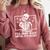 I'Ll Just Wait Until It's Quiet Teacher Men Women Comfort Colors Sweatshirt Crimson