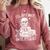 I'Ll Wait Until It's Quiet Tshirt Skeleton Teacher Halloween Comfort Colors Sweatshirt Crimson