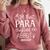 I'm That Paraprofessional They Told You About Retro Teacher Comfort Colors Sweatshirt Crimson I'm That Paraprofessional They Told You About Retro Teacher Comfort Colors Sweatshirt Crimson