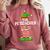 I'm The PE Teacher Elf Christmas Family Matching Comfort Colors Sweatshirt Crimson