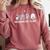Inclusion Isn't Scary Halloween SLP Sped Teacher Unity Day Comfort Colors Sweatshirt Crimson