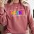 Infant Teacher Daycare Provider Childcare Teacher Comfort Colors Sweatshirt Crimson Infant Teacher Daycare Provider Childcare Teacher Comfort Colors Sweatshirt Crimson
