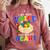I Am Their Voice They Are My Heart Autism Awareness Teacher Comfort Colors Sweatshirt Crimson
