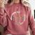 Irrational But Well Rounded Pi Day Math Teacher Student Geek Comfort Colors Sweatshirt Crimson