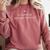 It's Giving Science Teacher Comfort Colors Sweatshirt Crimson It's Giving Science Teacher Comfort Colors Sweatshirt Crimson