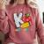 K Is For Kindergarten Teacher Pencil Apple Back To School Comfort Colors Sweatshirt Crimson K Is For Kindergarten Teacher Pencil Apple Back To School Comfort Colors Sweatshirt Crimson