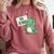 Be Kind Teacher Anti-Bullying Dino Kindness Women Men Boys Comfort Colors Sweatshirt Crimson