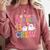 Kinder Boo Crew Kindergarten Teacher Student Halloween Comfort Colors Sweatshirt Crimson Kinder Boo Crew Kindergarten Teacher Student Halloween Comfort Colors Sweatshirt Crimson