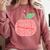 Kindergarten Apple Word Art For Teachers & Students Comfort Colors Sweatshirt Crimson Kindergarten Apple Word Art For Teachers & Students Comfort Colors Sweatshirt Crimson