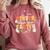 Kindergarten Dream Ghost Team Fall Halloween Spooky Teachers Comfort Colors Sweatshirt Crimson