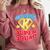Kindergarten Super Squad Superhero Teacher Team Men Women Girls Kids Comfort Colors Sweatshirt Crimson