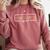 Kindergarten Team Crew Kinder Squad Back To School Teacher Comfort Colors Sweatshirt Crimson Kindergarten Team Crew Kinder Squad Back To School Teacher Comfort Colors Sweatshirt Crimson