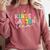 Kindergarten Team Teacher Back To School Kindergarten Squad Comfort Colors Sweatshirt Crimson Kindergarten Team Teacher Back To School Kindergarten Squad Comfort Colors Sweatshirt Crimson