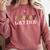 Latina ASL American Sign Language Latina Power ASL Teacher Comfort Colors Sweatshirt Crimson Latina ASL American Sign Language Latina Power ASL Teacher Comfort Colors Sweatshirt Crimson