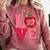 Love Kindergarten Cute Apple School Teacher Comfort Colors Sweatshirt Crimson Love Kindergarten Cute Apple School Teacher Comfort Colors Sweatshirt Crimson