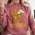 Love Preschool Back To School Yellow Bee Preschool Teacher For Men Women Girls Kids Comfort Colors Sweatshirt Crimson