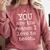 Love To Teach Positive Affirmation Kind Motivational Teacher Comfort Colors Sweatshirt Crimson