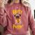 Lovely Harry Pugger Pug Comfort Colors Sweatshirt Crimson