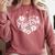 Maestra Spanish Teacher Comfort Colors Sweatshirt Crimson Maestra Spanish Teacher Comfort Colors Sweatshirt Crimson