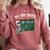 Do The Math 67 Meme Joke Halloween Skeleton Math Teacher Comfort Colors Sweatshirt Crimson